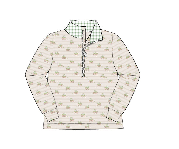 PREORDER 57: WINTER - Winter Shirt Only - Down on the Farm Quarter Zip