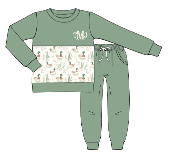 PREORDER 57: WINTER - Winter Boys Only - Winter Marsh Boy Jogger Set