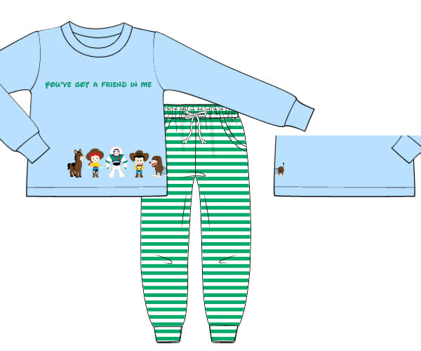 PREORDER 57: WINTER - Toy Box Friends Boy Jogger Set