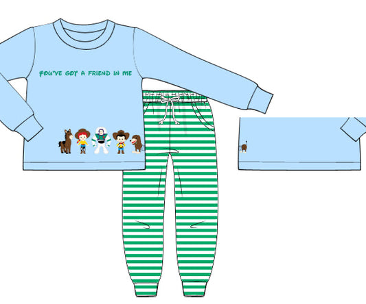 PREORDER 57: WINTER - Toy Box Friends Boy Jogger Set