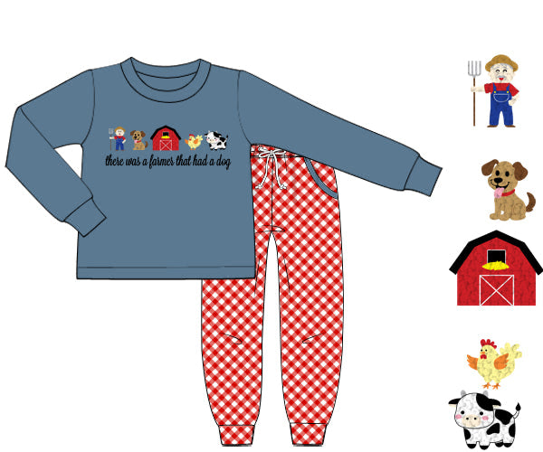 PREORDER 57: WINTER - B-I-N-G-O Boy Jogger Set
