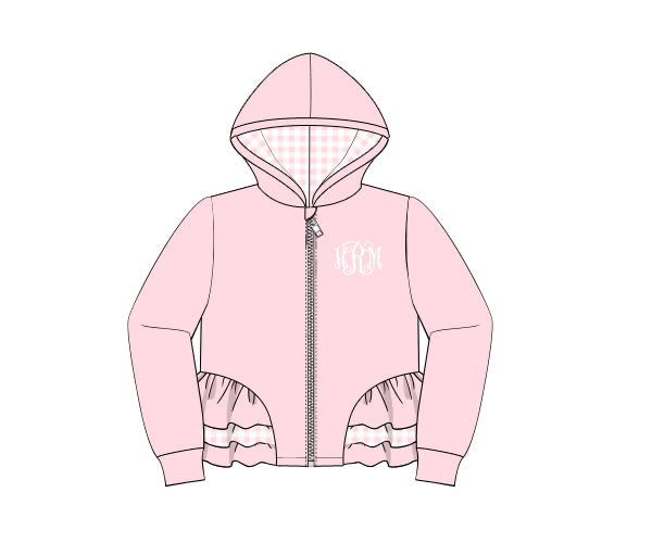 PREORDER 58: WINTER RERUNS - Winter Zip Up Jacket - Pink
