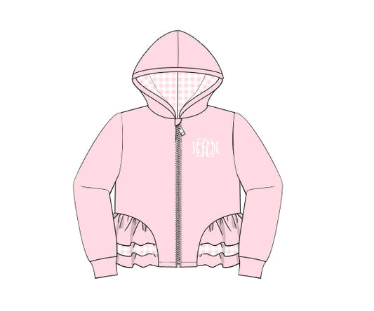 PREORDER 58: WINTER RERUNS - Winter Zip Up Jacket - Pink