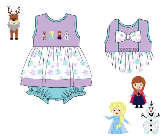 PREORDER 45: RERUNS - Warm Hugs Girl Skirted Bubble