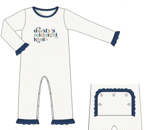 RTS - Midnight Kiss PJs Girl Onesie
