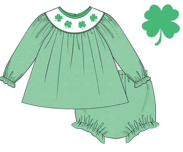 PREORDER 59: TTS - Pinch of Luck Girl Diaper Set