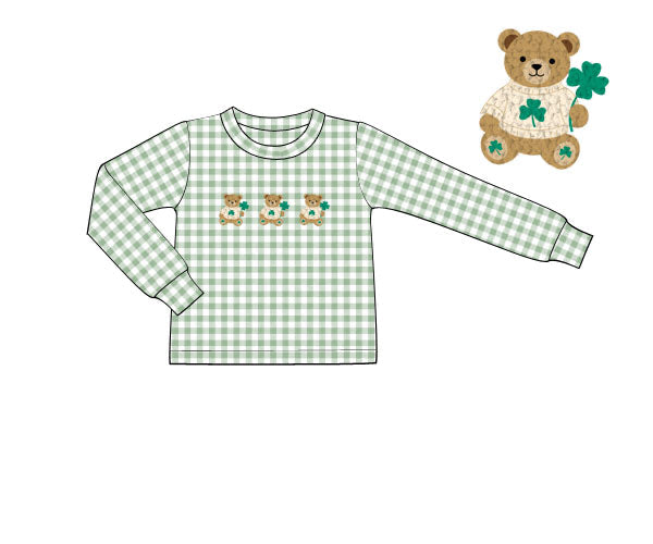 PREORDER 59: TTS - TTS Shirt Only - Bear-y Lucky Boy Shirt