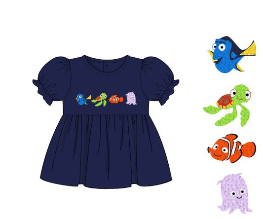 PREORDER 46: SPRING 1 - Spring 1 Shirt Only - Just Keep Swimming Girl Shirt