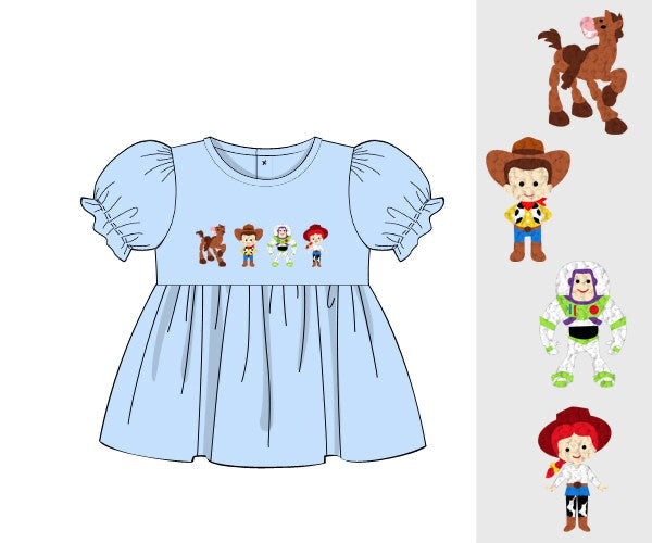 PREORDER 46: SPRING 1 - Spring 1 Shirt Only - Andy’s Toys Girl Shirt