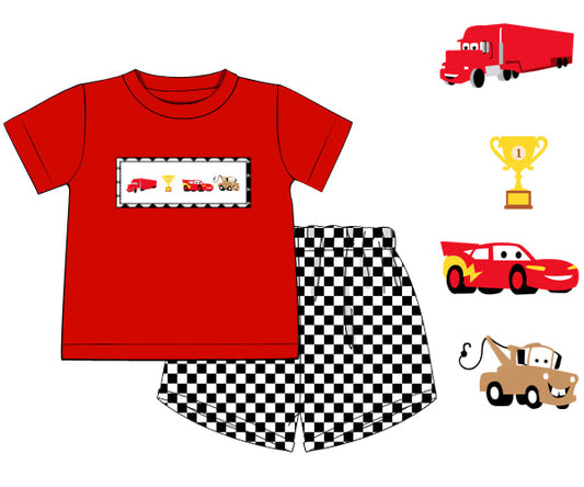 PREORDER 50: RERUNS - I Am Speed Boy Shortie Set