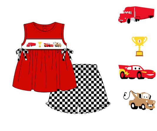 RTS - I Am Speed Girl Short Set