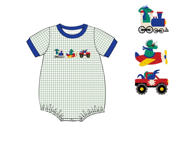 PREORDER 60: SPRING PT 1 - Spring 1 Boys Only - Dino Drivers Boy Bubble