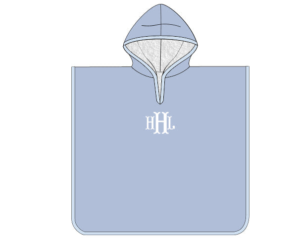 PREORDER 60: SPRING PT 1 - Seaside Shell Patchwork Boy Hooded Towel