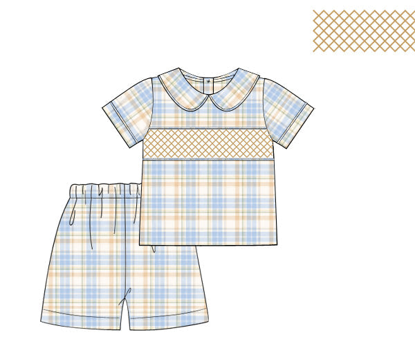 RTS - AUTUMN BASICS - Blue Bell Autumn Boy Short Set