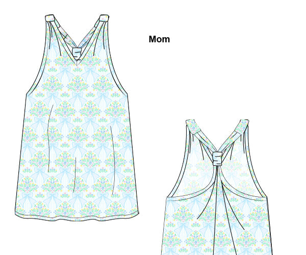 PREORDER 46: SPRING 1 - Seaside Blooms Family Swim Mom Cover Up