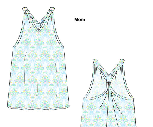 PREORDER 46: SPRING 1 - Seaside Blooms Family Swim Mom Cover Up