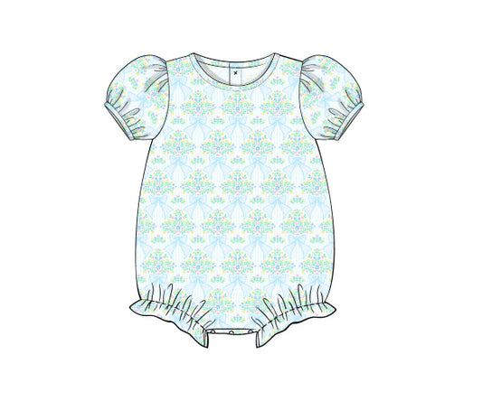 PREORDER 46: SPRING 1 - Spring 1 Girls Only - Seaside Blooms Girl Bubble