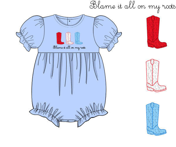 PREORDER 48: SUMMER 1 - Blame It All On My Roots Girl Bubble