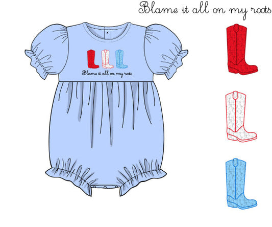 PREORDER 48: SUMMER 1 - Blame It All On My Roots Girl Bubble