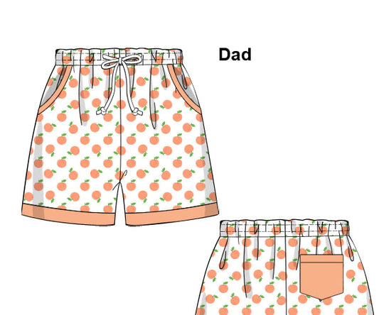 PREORDER 46: SPRING 1 - Citrus Springtime Swim Dad Trunks