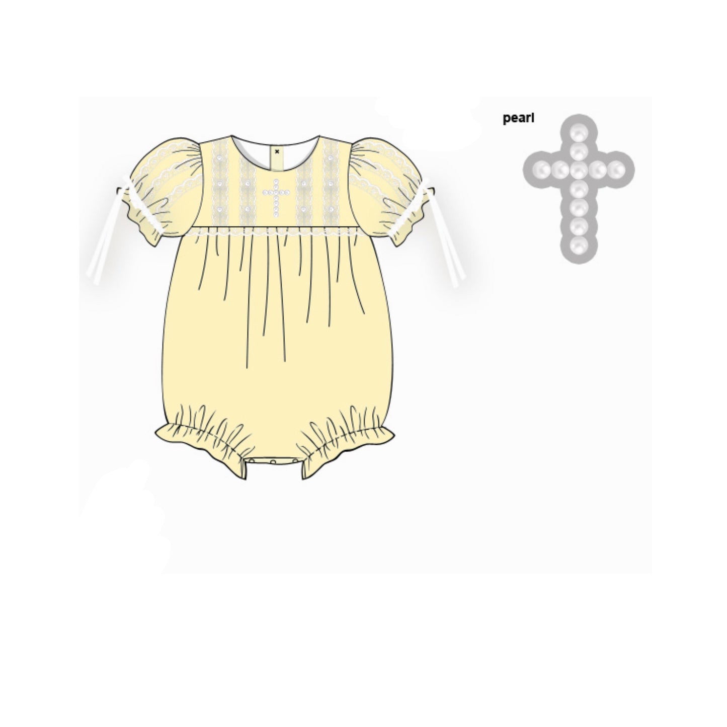 PREORDER 60: SPRING PT 1 - Pearl Cross Girl Bubble