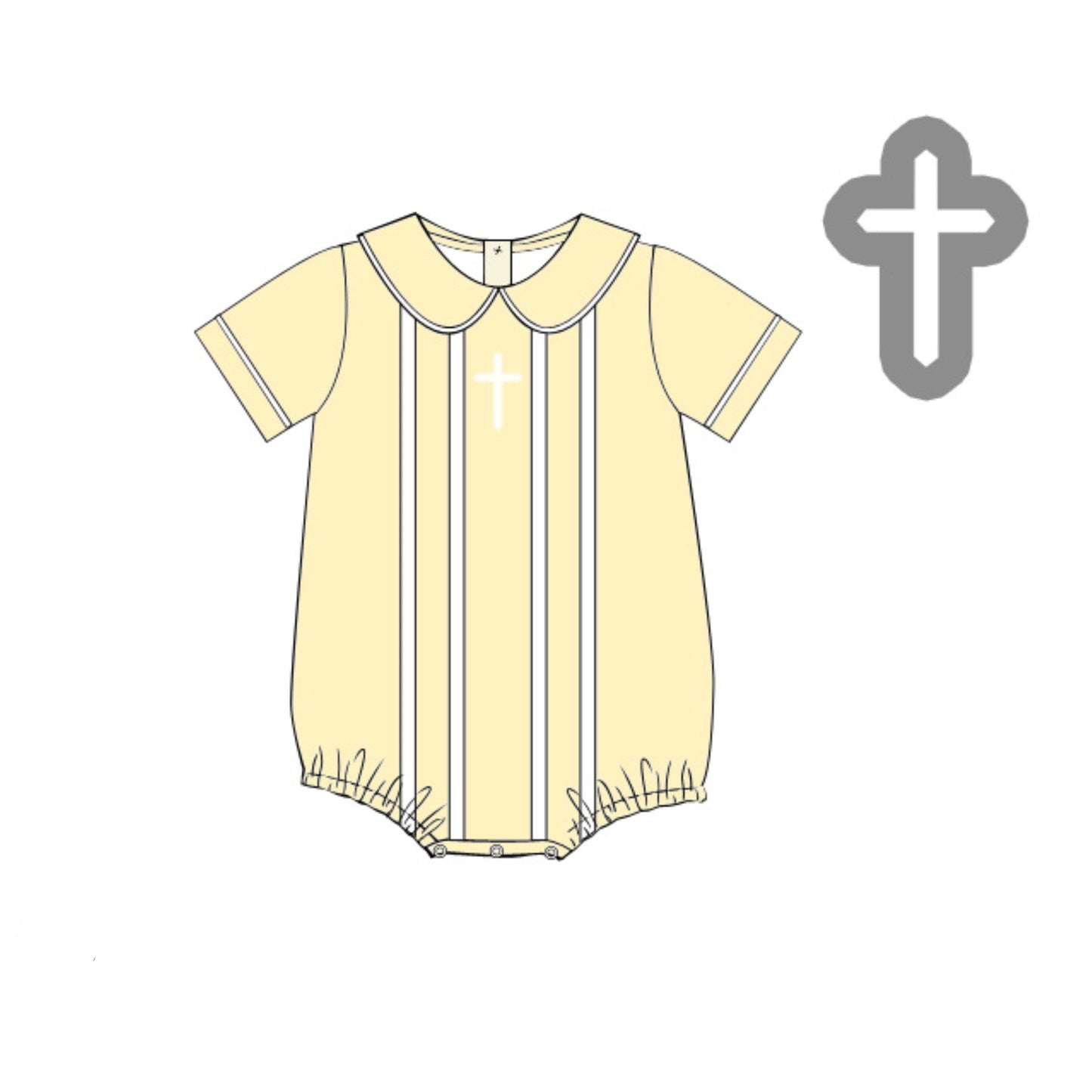 PREORDER 60: SPRING PT 1 - Pearl Cross Boy Bubble