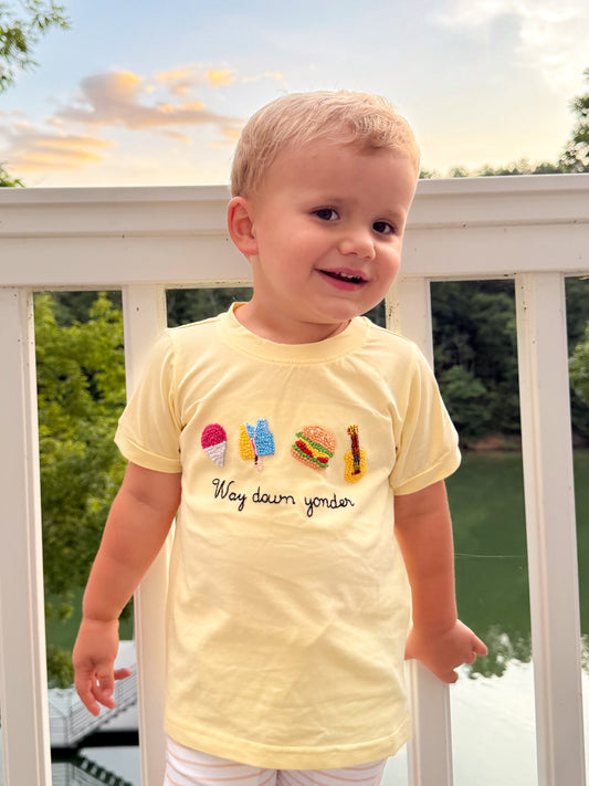 RTS - SUMMER 1 - Summer 1 Shirt Only - Way Down Yonder Boy Shirt