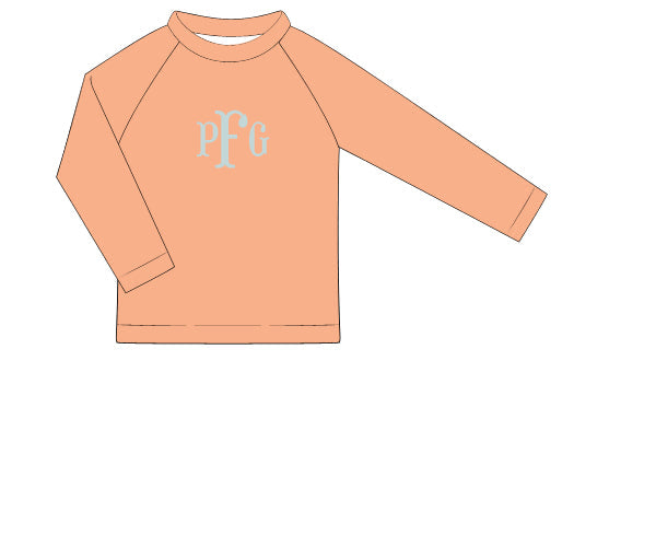 PREORDER 61: SPRING 2 - Orange Blossoms Boy Rashguard Top