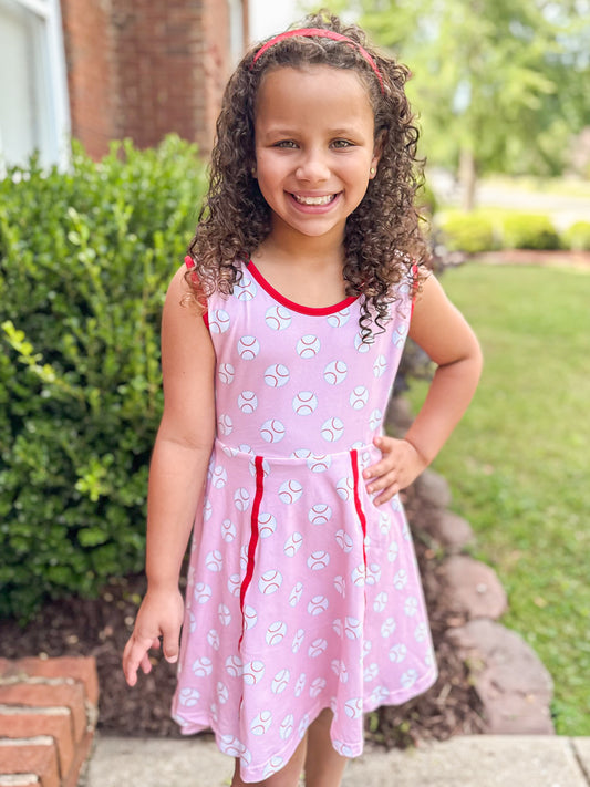 RTS - SUMMER 1 - Summer 1 Girls Only - Dugout Darlin’ Girl Dress