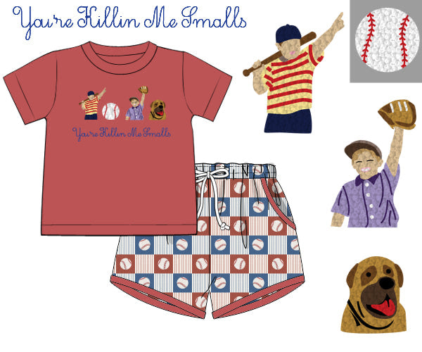 PREORDER 61: SPRING 2 - The Great Bambino Boy Shortie Set
