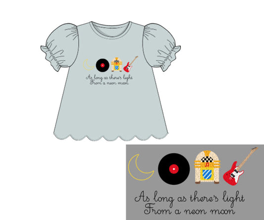 PREORDER 48: SUMMER 1 - Summer 1 Shirt Only - Neon Moon Girl Shirt