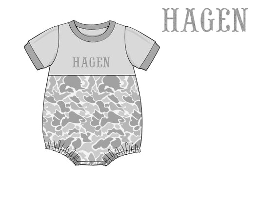 PREORDER 48: SUMMER 1 - Summer Camo Boy Bubble