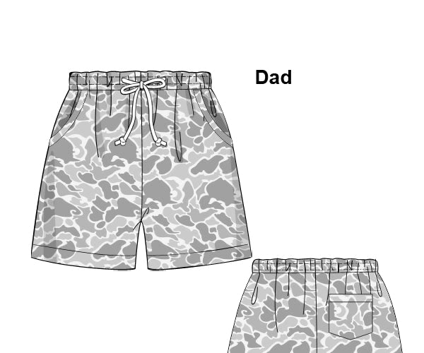PREORDER 48: SUMMER 1 - Summer Camo Dad Trunks