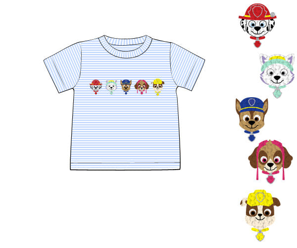 PREORDER 62: SUMMER PT 1 - Shirt Only - FK Patrol Pups Boy Shirt