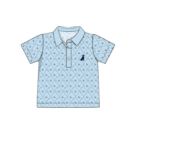 PREORDER 62: SUMMER PT 1 - Boys Only - Summer Golf Boy Polo Shirt
