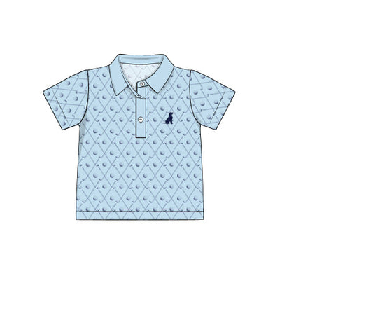 PREORDER 62: SUMMER PT 1 - Boys Only - Summer Golf Boy Polo Shirt