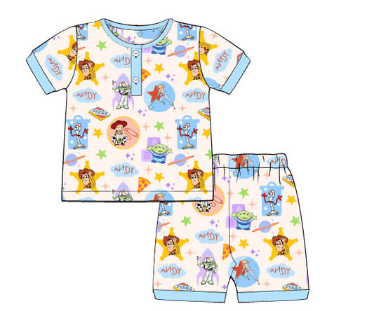 PREORDER 45: RERUNS - Andy’s PJs Boy 2pc Loungewear