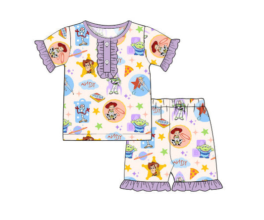 PREORDER 45: RERUNS - Andy’s PJs Girl 2pc Loungewear