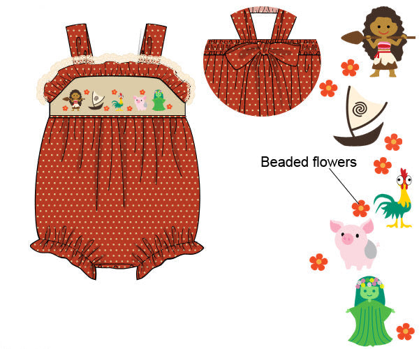 PREORDER 62: SUMMER PT 1 - Smocked Wayfinder Girl Bubble