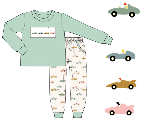 PREORDER 57: WINTER - Winter Boy Only - Classic Cruisers Boy Jogger Set