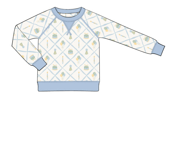 PREORDER 57: WINTER - Winter Birthday Wishes Boy Pullover