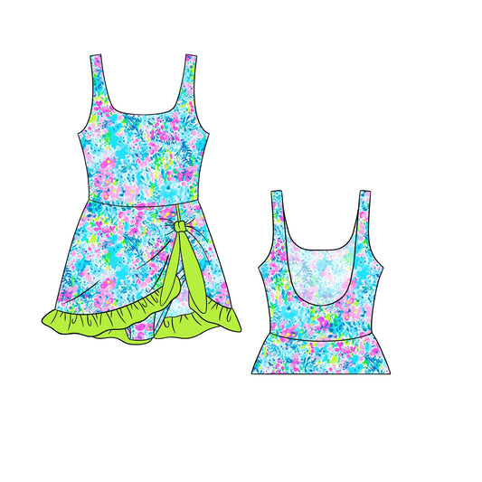 PREORDER 62: SUMMER PT 1 - Neon Lily Mom 1PC Swim