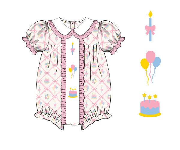 PREORDER 49: SUMMER PT 2 - Birthday Wishes Girl Bubble