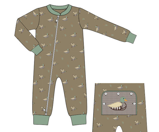 PREORDER 63: SUMMER PT 2 - Boys Only - Summer Mallard Boy 1pc Loungewear
