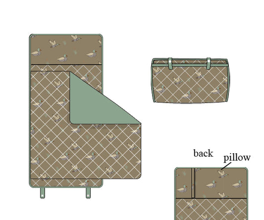 PREORDER 63: SUMMER PT 2 - Mallard Luggage Nap Mat