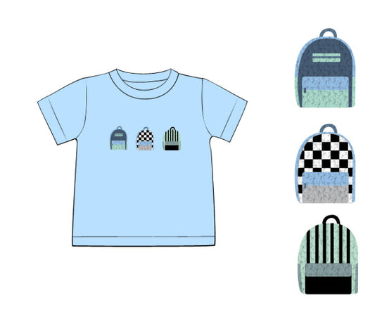 PREORDER 63: SUMMER PT 2 - Shirt Only - FK Backpacks Boy Shirt