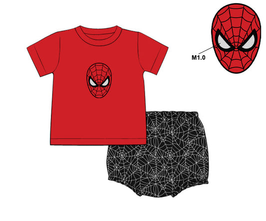 PREORDER 63: SUMMER PT 2 - Boys Only - Web Slinger Boy Diaper Set