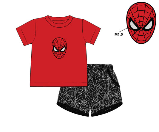 PREORDER 63: SUMMER PT 2 - Boys Only - Web Slinger Boy Shortie Set