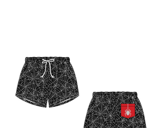 PREORDER 63: SUMMER PT 2 - Boys Only - Web Slinger Boy Shortie Trunks