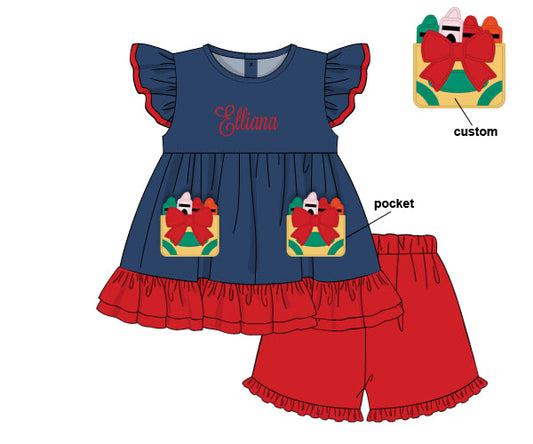 PREORDER 63: SUMMER PT 2 - Crayon Pockets Girl Short Set